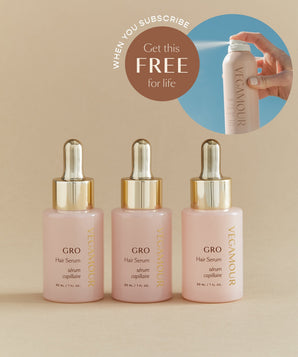 Gro Cabello Serum (3 Pack) + Gratis Dry Shampoo for Life!